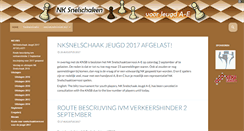 Desktop Screenshot of nksnelschaakjeugd.nl